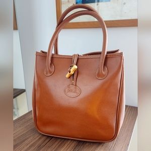 Longchamp leather handbag 👜